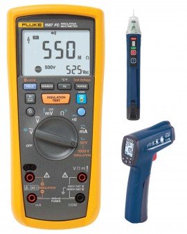 Fluke 1587FC Insulation Multimeter Kit - Includes FREE Products with Purchase-