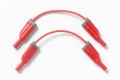 Fluke 1730-TL2M Test Lead Set; 1000V CAT III Stackable Connectors; .2M; Red/Blk-