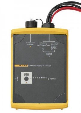 Fluke 1744 Three Phase Power Quality Logger Memobox-