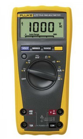 Fluke 177 True RMS Digital Multimeter with backlight-