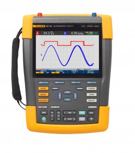 Fluke 190-102-III CAL Color ScopeMeter with traceable certificate of calibration, 100 MHz, 2 channels-
