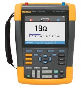Fluke 190-202/AM/S ScopeMeter Oscilloscope with SCC-290 kit-