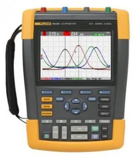 Fluke 190-504/FPC Color ScopeMeter with one-year Premium Care, 500 MHz, 4-channel-