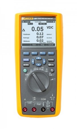 Fluke 287 CAL True-RMS Electronics Logging Multimeter with TrendCapture, calibrated traceable with data-