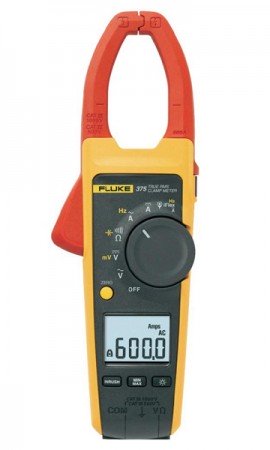 Fluke 375 True-RMS 600A AC/DC Clamp Meter-