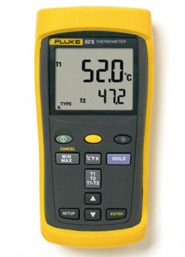 Fluke 52-II Dual Input Digital Thermometer-