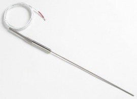 Fluke 5618B-12-G Small-Diameter Industrial RTD with gold pins, 12"-