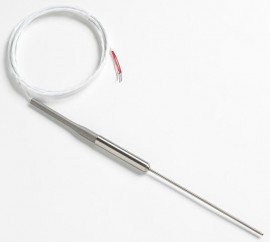 Fluke 5618B-6-J Small-Diameter Industrial RTD with banana plugs, 6&quot;-