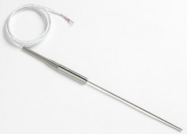 Fluke 5618B-9-G Small-Diameter Industrial RTD with gold pins, 9"-