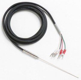 Fluke 5622-16-J Fast Response Platinum Resistance Thermometer (PRT) with Banana Plugs, 0.06in, 6ft Lead-