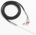 Fluke 5622-16-M Fast Response Platinum Resistance Thermometer (PRT) with Mini Banana Plugs, 0.06in, 6ft Lead-