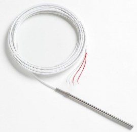 Fluke 5623B-6-L Precision RTD Freezer Probe with Mini Spade Lugs, 6 x 0.25in, -100 to 156&amp;deg;C-