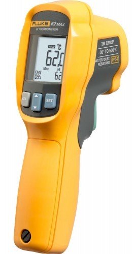 Fluke 62MAX CAL Infrared Thermometer with calibration certificate