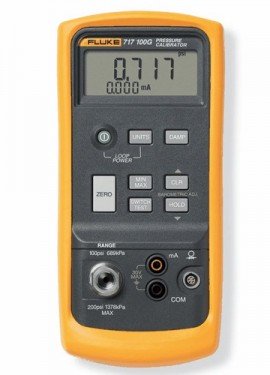 Fluke 717-100G Pressure Calibrator, -12 to 100 PSI-