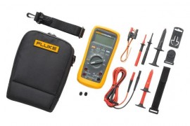 Fluke 87V-MAX/E2 KIT Industrial Electrician Combo Kit, 1000 V, 10 A-