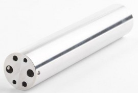 Fluke D Insert (Model 9170-INSD) for 9170 Metrology Wells, Aluminum, Metric Comparison Holes-