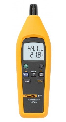 Fluke 971 CAL Temperature Humidity Meter with calibration certificate-