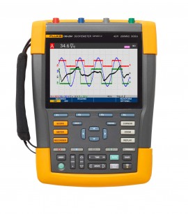 Fluke 190-204-III-S Color ScopeMeter with FlukeView-2 software package, 200 MHz, 4 channels-
