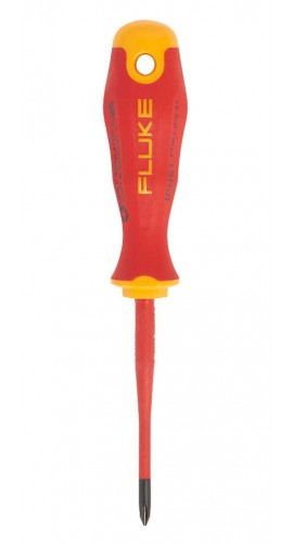 Fluke IPHS1 Insulated Philips Screwdriver #1, 3&quot;, 1000 V-