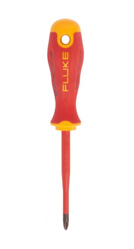 Fluke IPHS2 Insulated Philips Screwdriver #2, 4&quot;, 1000 V-