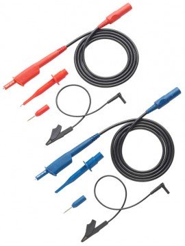 Fluke STL120-IV Shielded Test Lead Set, 600 V, CAT IV-